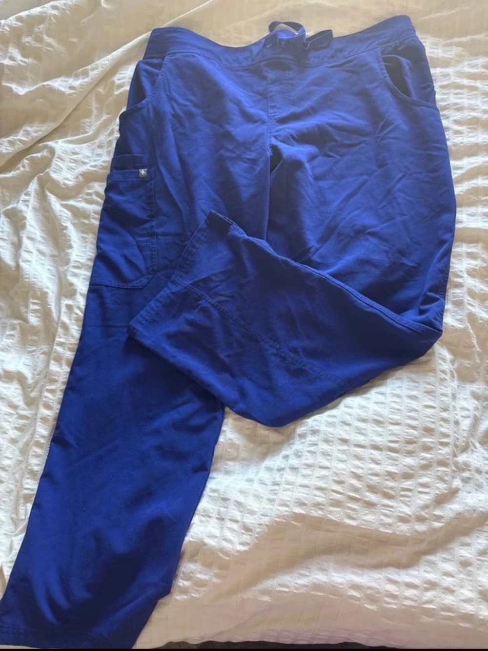 Blue figs scrub pants